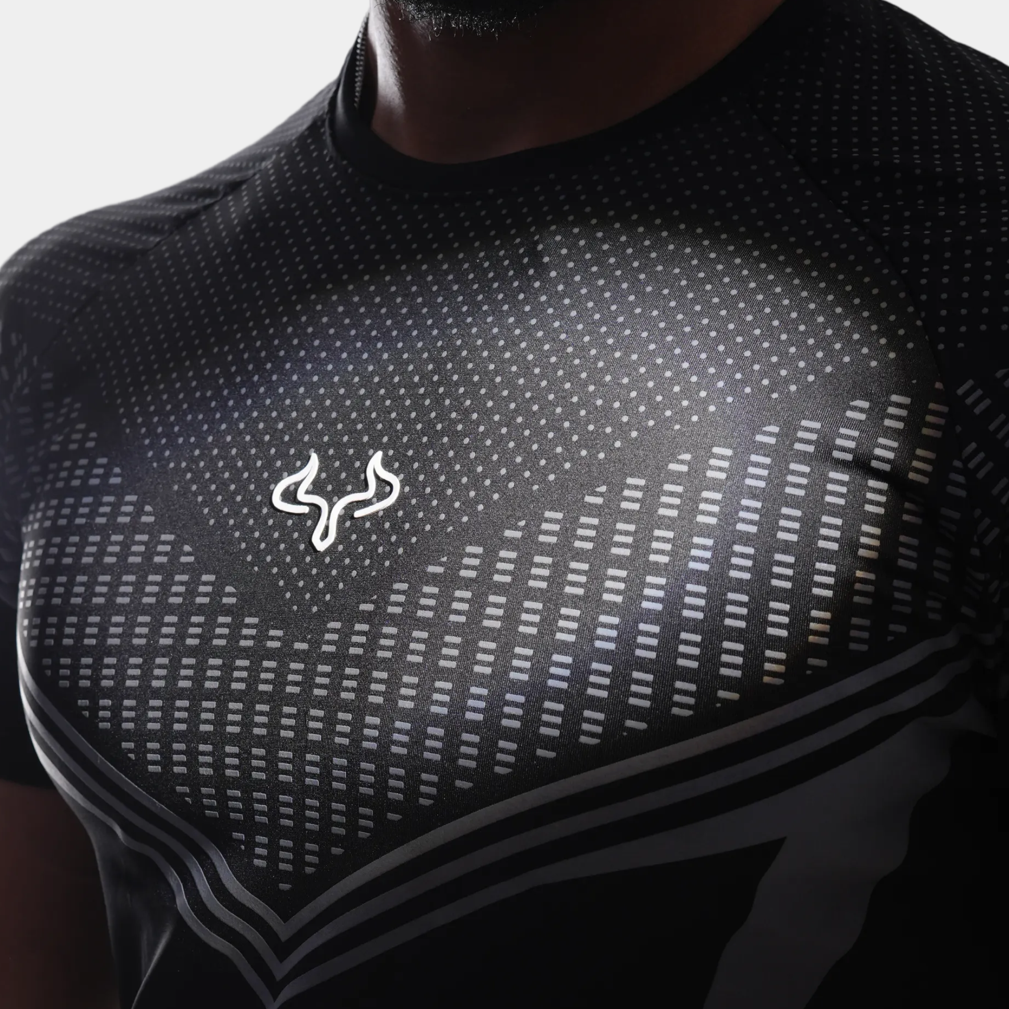 Prime Black Monster Compression T-shirt For Men