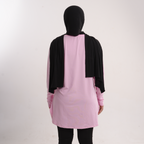 Prime Rose Pink Modest Gym T-shirt For Women