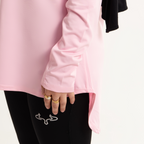 Prime Rose Pink Modest Gym T-shirt For Women