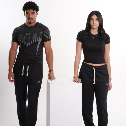 Prime Black Unisex Sweatpants